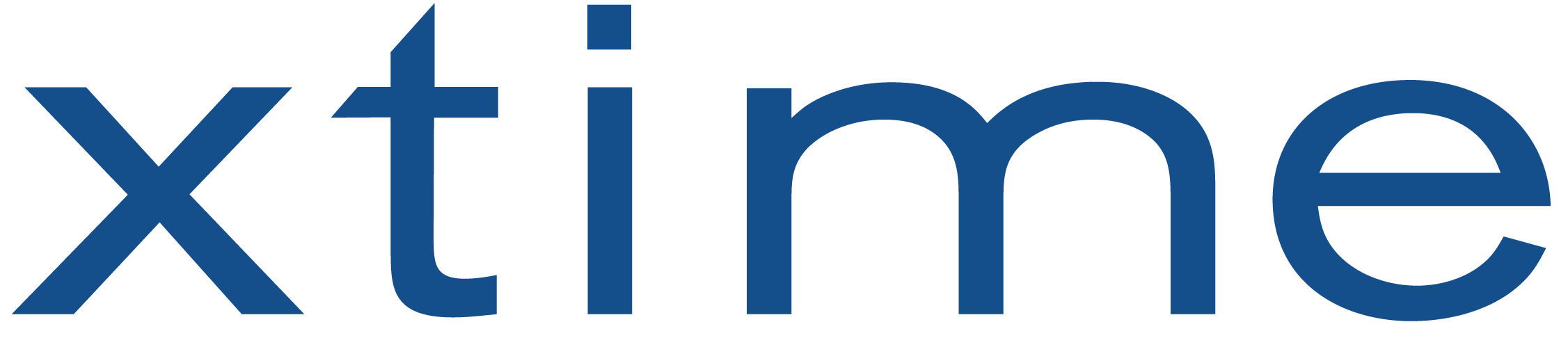 Xtime wordmark